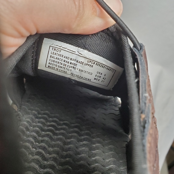 Eddie Bauer Men's Troy Brown Leather Bump Toe Cinch Cord Sandals Size 9 - Picture 11 of 12